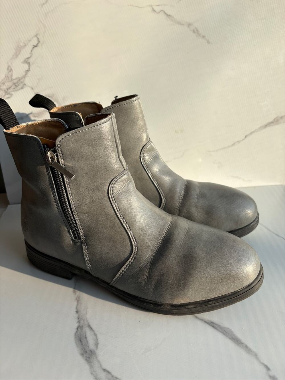 Xena sz. 8 Omega EH Rated steel-toe boot workshoe Leather non-slip